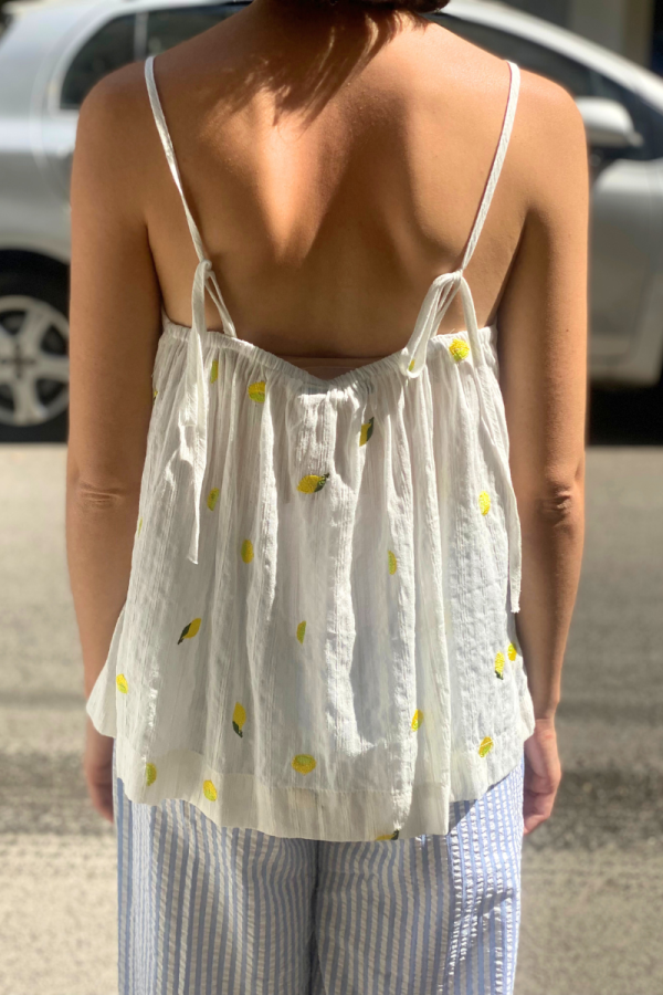 Shoulder stripes White Lemons