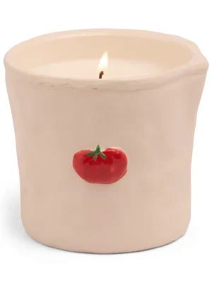 Bistro Candle Ceramic Pot – Heirloom Tomato
