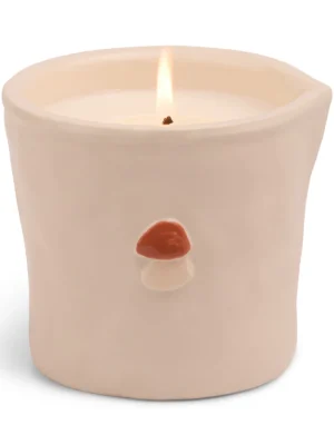 Bistro Candle Ceramic Pot – Wild Mushroom