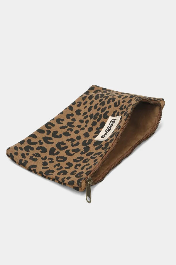 Ema Leopard Pouch