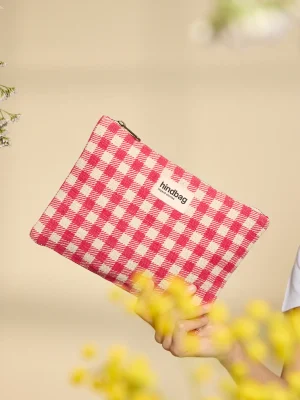 Ema Pouch Vichy Rose