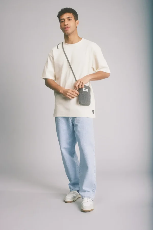 Phone Bag Bill Denim Gris