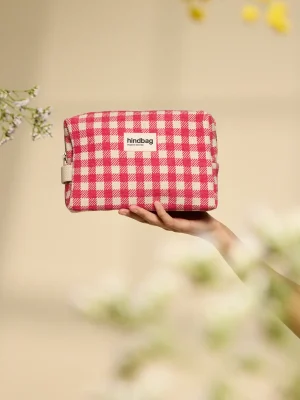 Léon Toiletry Bag Vichy Rose