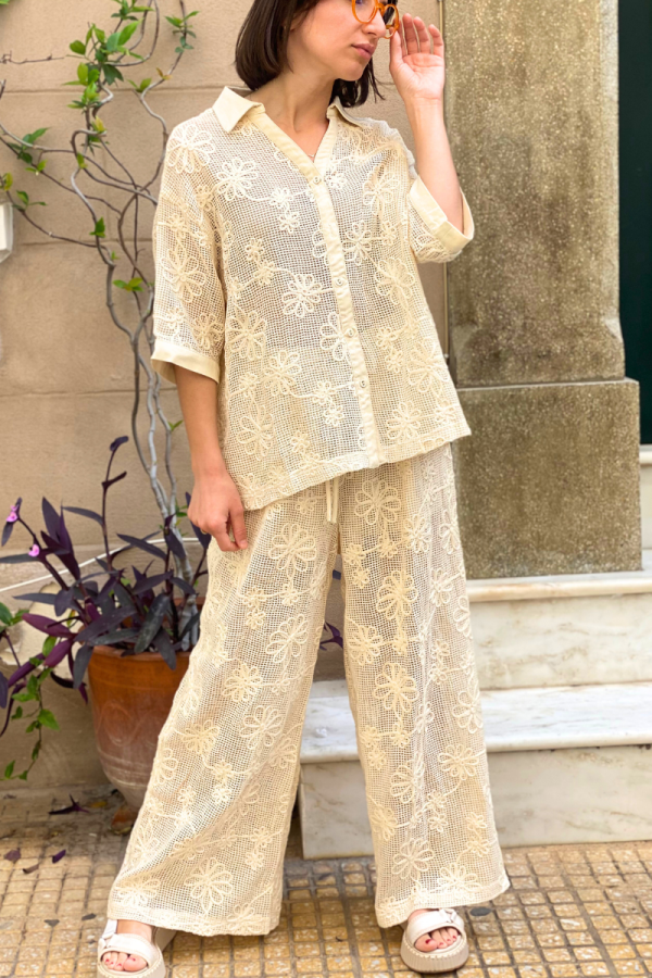 Beige Knitted Shirt (Αντιγραφή)