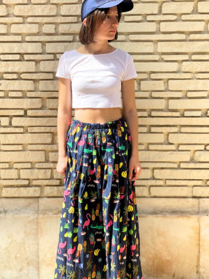 Skirt Hawaii Navy