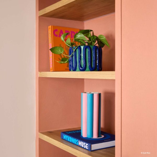 Ceramic Plant Pot Estefania Amor Del Color Blue