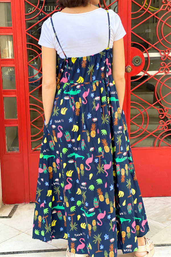 Dress Hawaii Navy