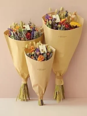 Αποξηραμένο Μπουκέτο Λουλουδιών Field Bouquet Orange