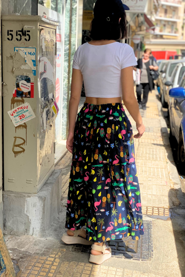 Skirt Hawaii Navy