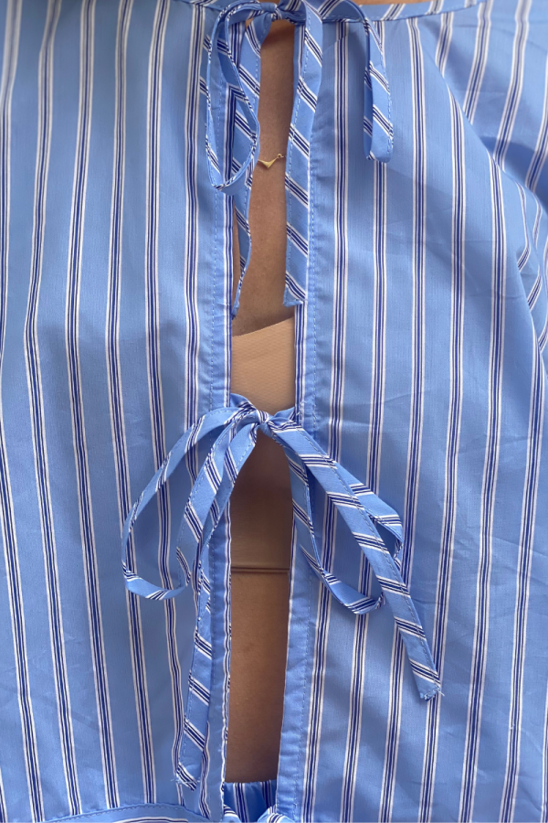 Stripped Blouse Blue