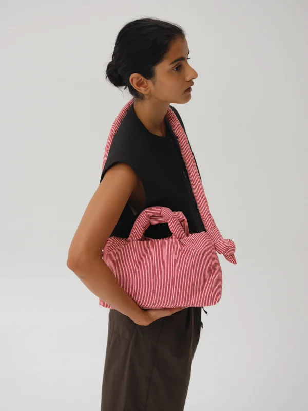 Mini Ona Soft Bag - Red Stripes