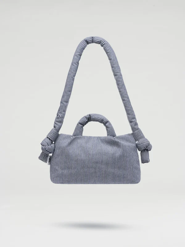 Mini Ona Soft Bag - Navy Stripes