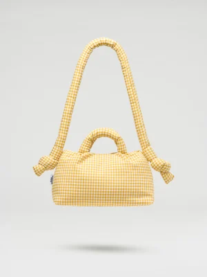 Mini Ona Soft Bag - Vichy Yellow