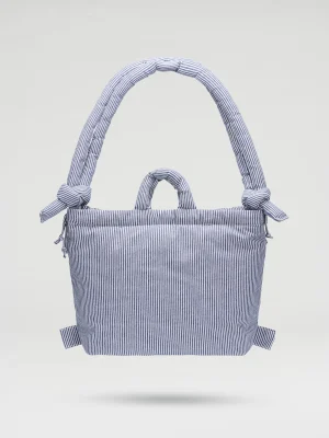 Ona Cotton Soft Bag - Backbag Navy Stripes