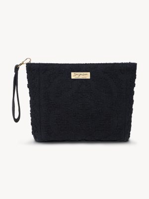 Marsala Mini Clutch Black