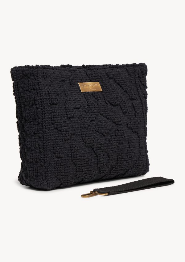 Marsala Mini Clutch Black