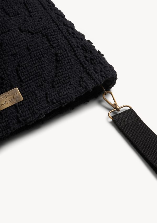 Marsala Mini Clutch Black