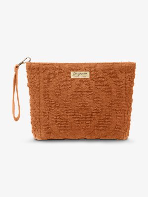 Marsala Mini Clutch Umber