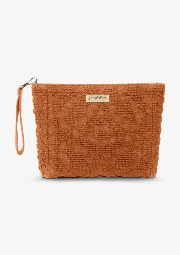 Marsala Mini Clutch Umber