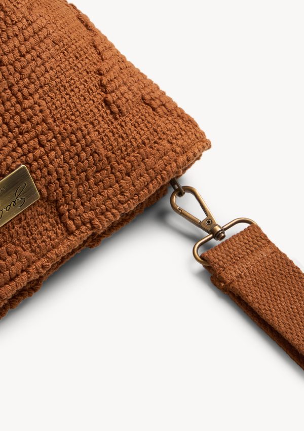 Marsala Mini Clutch Umber