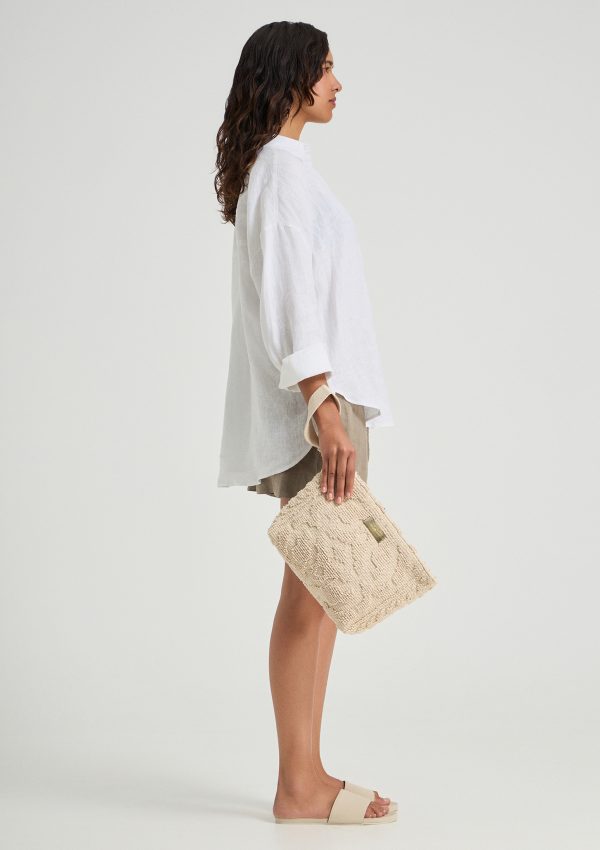 Marsala Mini Clutch Natural