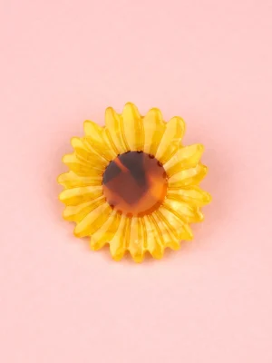 Sunflower Brooch