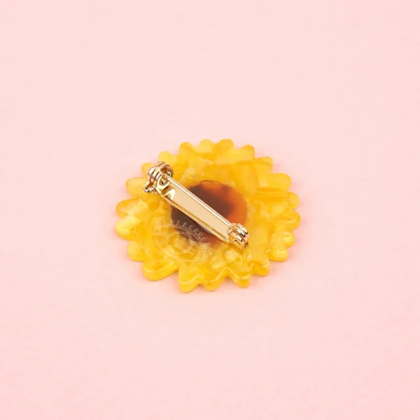 Sunflower Brooch