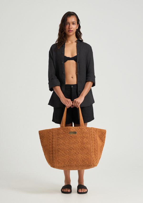 Hermosa Tote Bag Umber