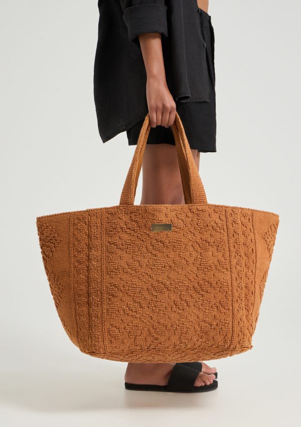 Hermosa Tote Bag Umber