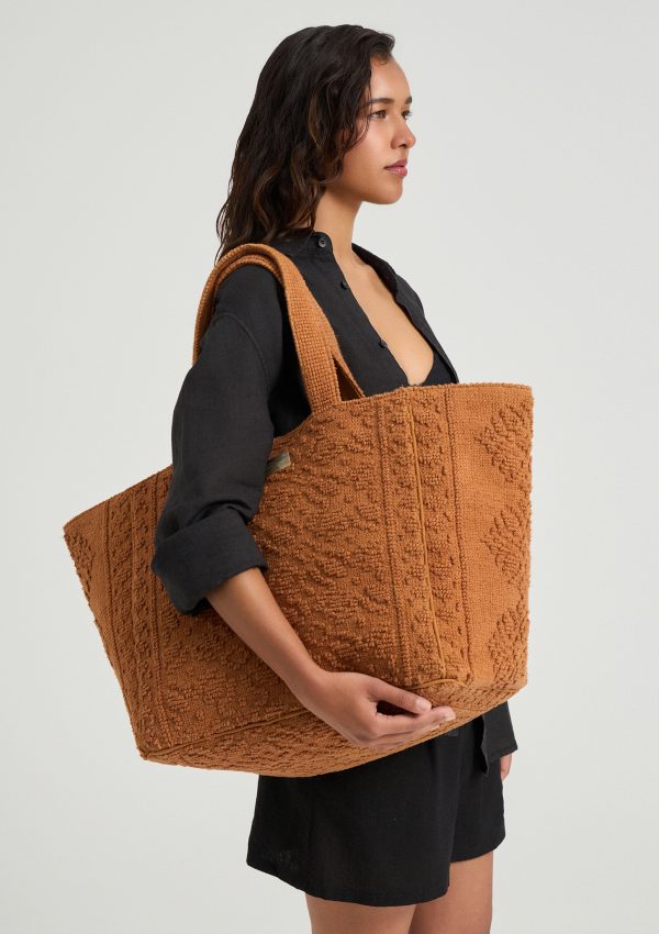 Hermosa Tote Bag Umber