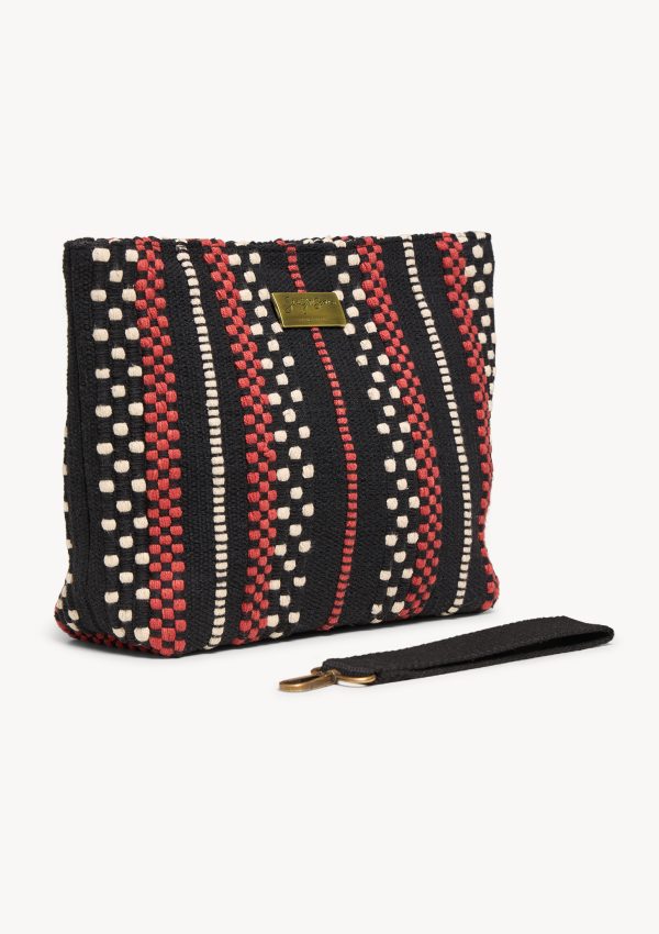 Limonta Midi Clutch Black