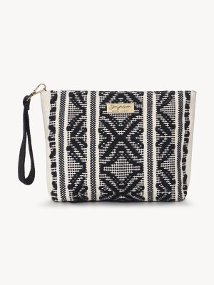 Sorrento Midi Clutch Black