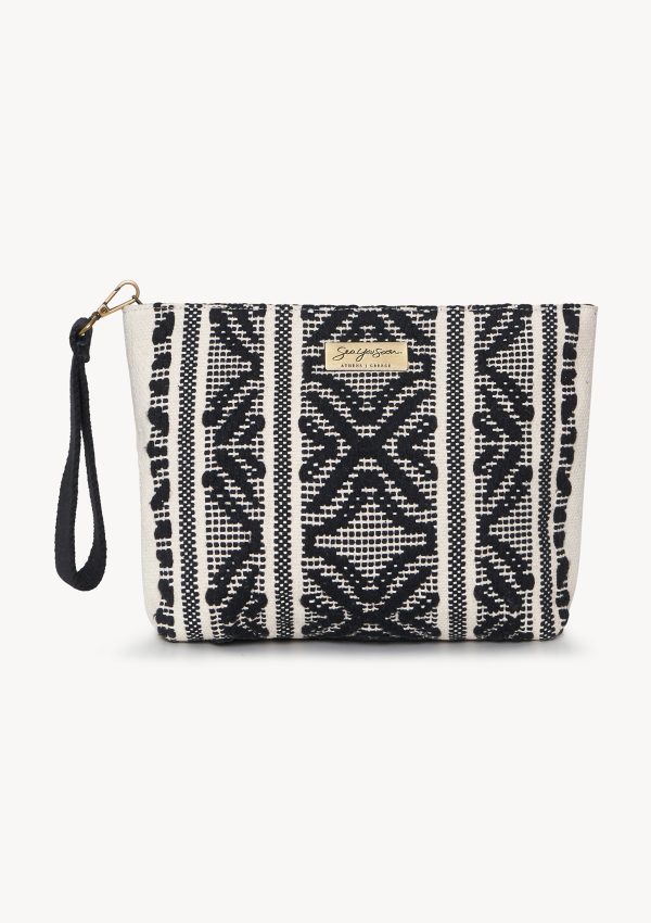 Sorrento Midi Clutch Black