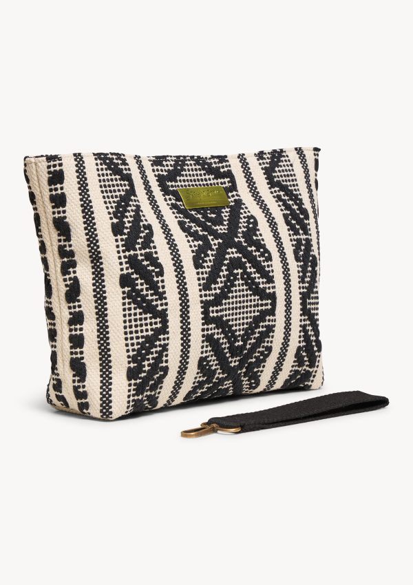 Sorrento Midi Clutch Black