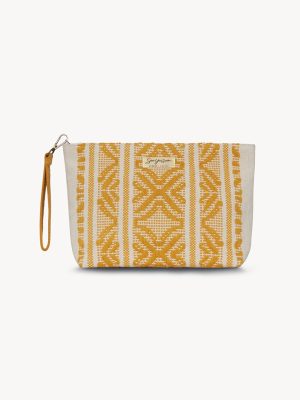 Sorrento Midi Clutch Mustard