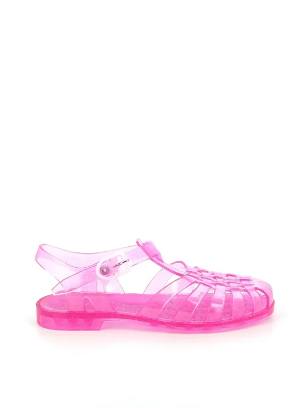 Sandals Rose Paillete