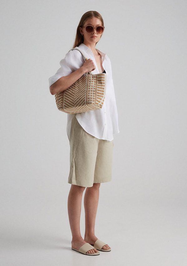Varante Mini Tote Bag Natural