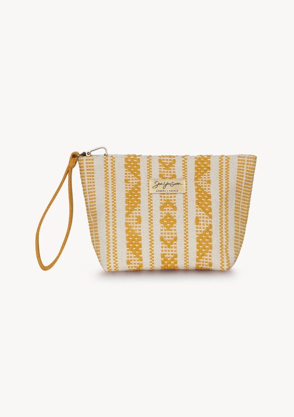 Velassaru Mini Clutch Mustard