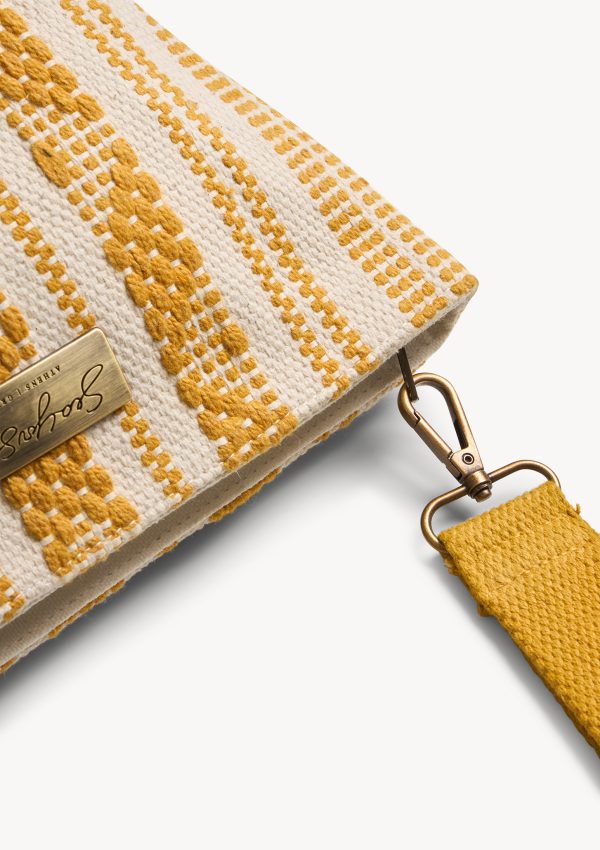 Velassaru Mini Clutch Mustard