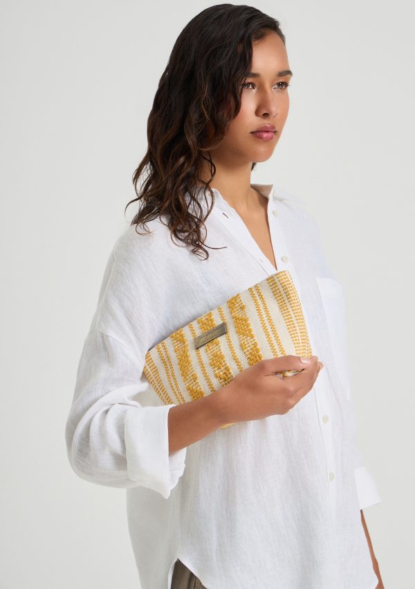 Velassaru Mini Clutch Mustard