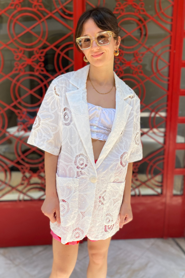 Lumina Lace Blazer