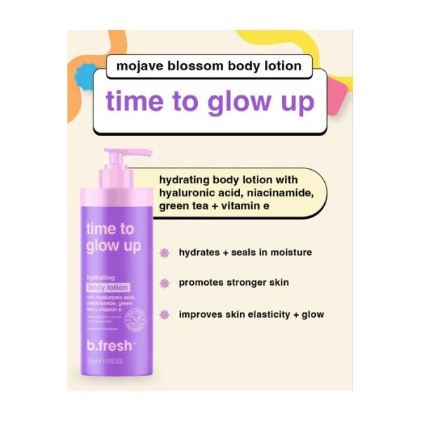 It's Time To Glow Up, Hydrating Body Lotion 355ml
