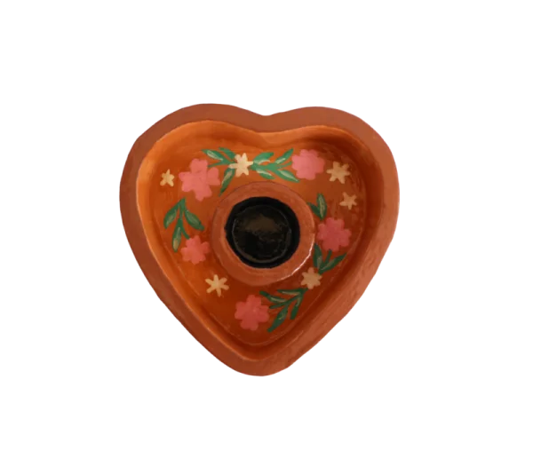 Candleholder Striped Flowers (Αντιγραφή)