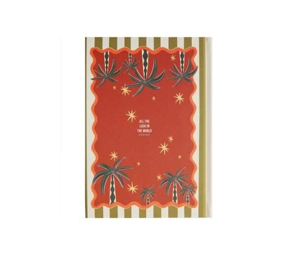 Notebook Palmtree with Stripes