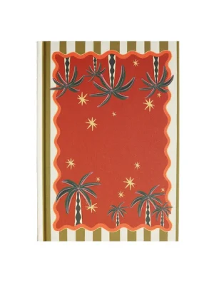 Notebook Palmtree with Stripes