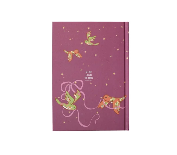 Notebook Purple with Birds