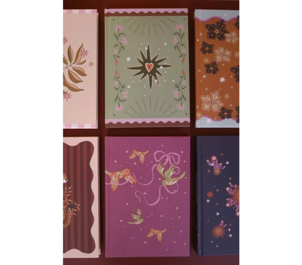 Notebook Purple with Birds