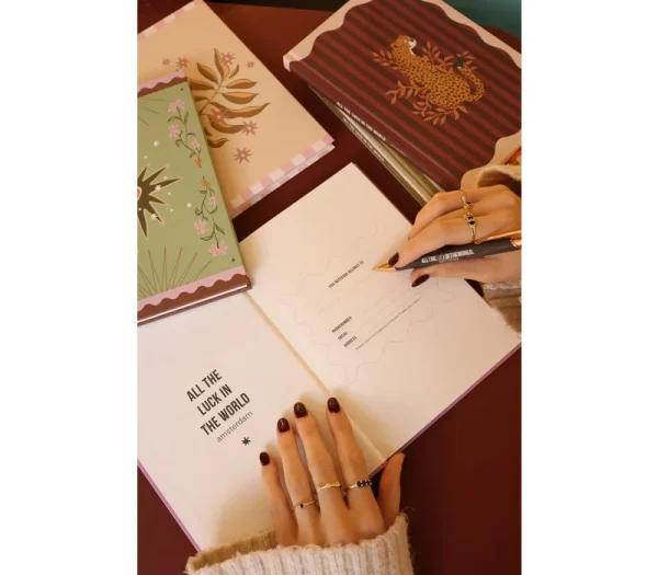 Notebook Purple with Birds