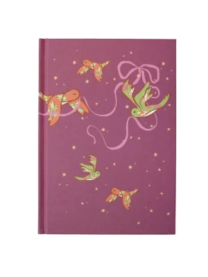 Notebook Purple with Birds