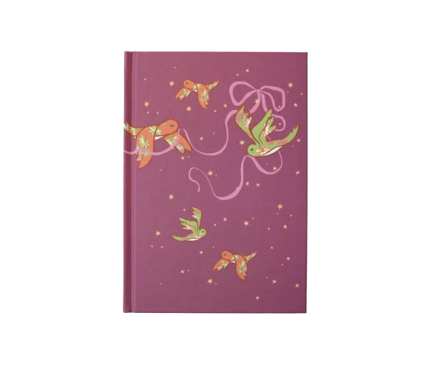 Notebook Purple with Birds